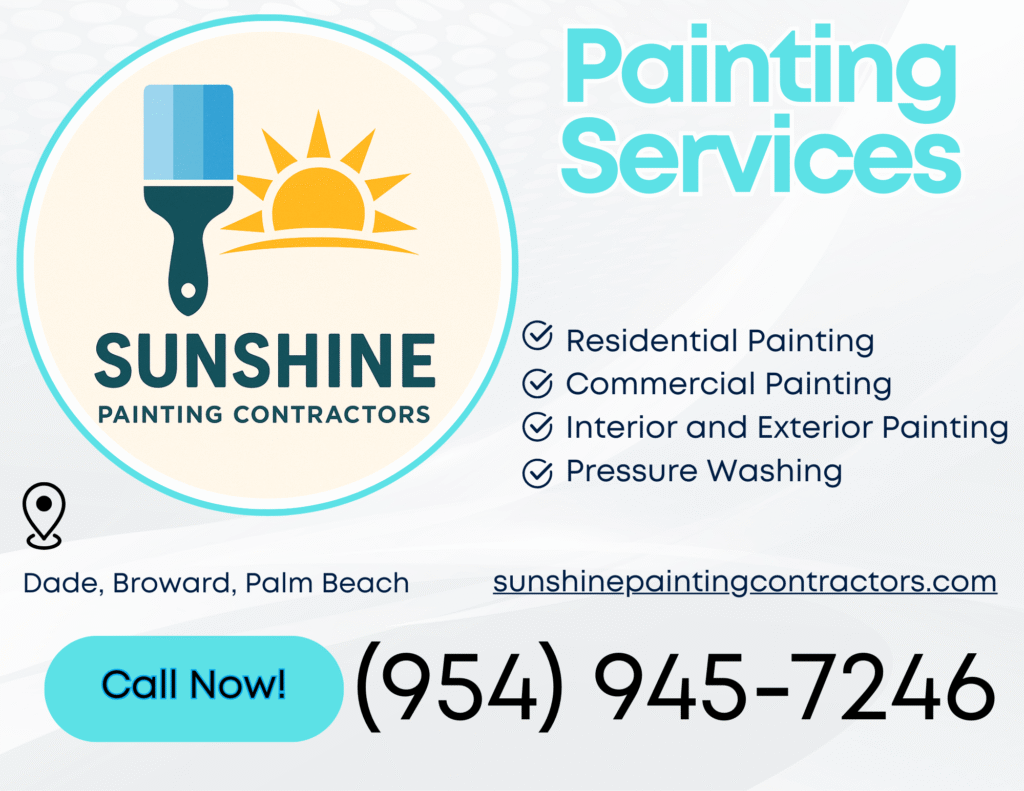Painting Services Sunshine Painting Contractors